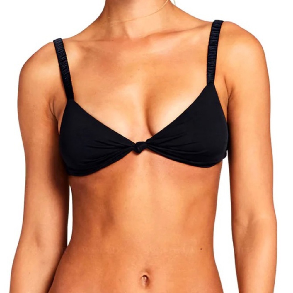 Vitamin A Black Bikini Top